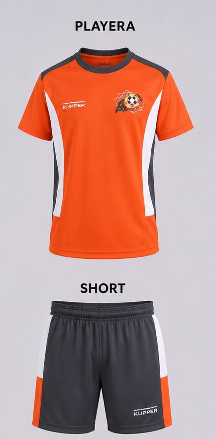 Playera y short infantil